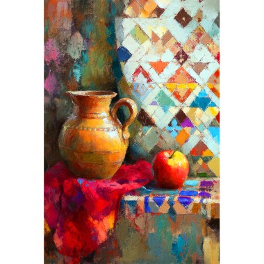 Schilderij bohemian stijl